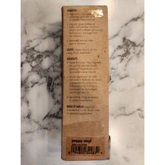 Stila Stay All Day Vinyl Lip Gloss Poppy Vinyl 0.14 Fl Oz - Picture 3 of 5